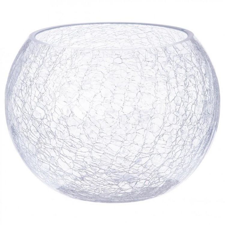 Vase Boule en Verre Craquelé 20cm Transparent Acheter ???? Vase Boule En Verre Craquelé 20cm Transparent ???? -ATMOSPHERA Shop unnamed file 2242