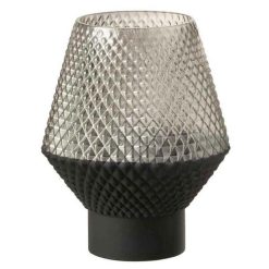 Bon marché ???? Paris Prix Vase Design En Verre Vuoto 22cm Gris ????