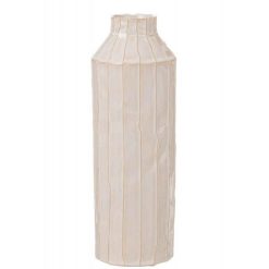 Bon marché ???? Paris Prix Vase En Céramique Bouteille De Lait 34cm Blanc ????