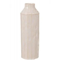 Bon marché 👏 Paris Prix Vase En Céramique Bouteille De Lait 34cm Blanc 🎁