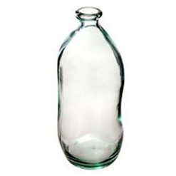Meilleure vente ???? Vase Vintage En Verre Bouteille 35cm Transparent ????