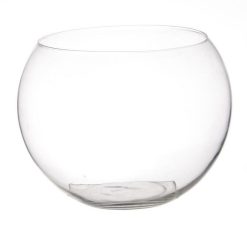 Offres ???? Vase En Verre Boule 25cm Transparent ????