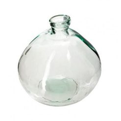 Grosses soldes ???? Vase Rond En Verre Recyclé Ballon 33cm Transparent ????