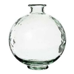 Meilleure vente ✨ Vase Design En Verre Khem 21cm Transparent ✔️