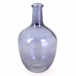 De gros ???? Paris Prix Vase Déco En Verre Jarre 25cm Bleu Gris ????