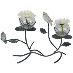 Promo ???? Magnetic Land Vase Soliflore Duo Boules En Verre Hiboux ????