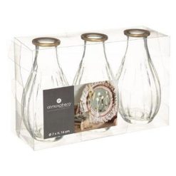 Alternative view of Meilleure affaire ???? Lot De 3 Soliflores Wonderly 14cm Transparent ⌛