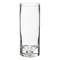 Meilleur prix ???? Vase Cylindrique En Verre Bubble 23cm Transparent ????