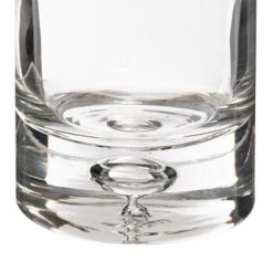 Alternative view of Meilleur prix ???? Vase Cylindrique En Verre Bubble 23cm Transparent ????
