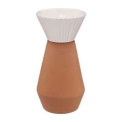 De gros ???? Vase Design Terre Cuite Alicante 22cm Terracotta ????