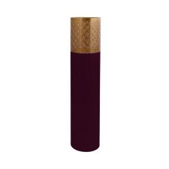 Budget ❤️ Paris Prix Vase Rond Design Decoa 121cm Violet & Or ????