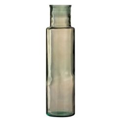 Sortie ???? Paris Prix Vase Cylindrique En Verre Tomba 55cm Marron ????