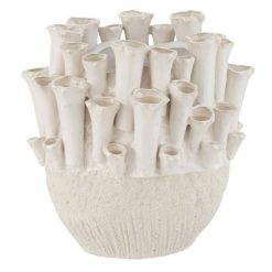 Coupon ⭐ Paris Prix Vase En Céramique Anémone 28cm Naturel ????
