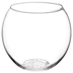 Meilleure affaire ⭐ Vase En Verre Boule 19cm Transparent ????