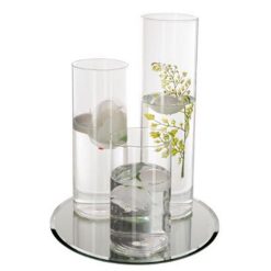 Top 10 ???? Set Décoratif Vases & Fleurs Trio 30cm Argenté ????
