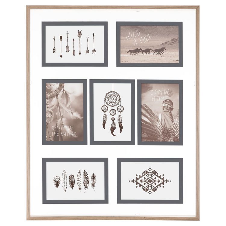 ATMOSPHERA Pêle-mêle scandinave Adam - 7 Photos - Blanc Grosses soldes ⭐ ATMOSPHERA Pêle-mêle Scandinave Adam - 7 Photos - Blanc ❤️ -ATMOSPHERA Shop unnamed file 242