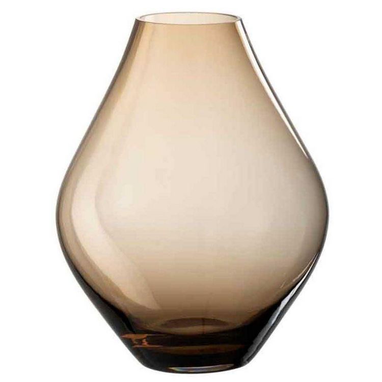 Tout neuf ⭐ Paris Prix Vase Design En Verre Abby 28cm Ambre Marron ???? 3 Tout neuf ⭐ Paris Prix Vase Design En Verre Abby 28cm Ambre Marron ????