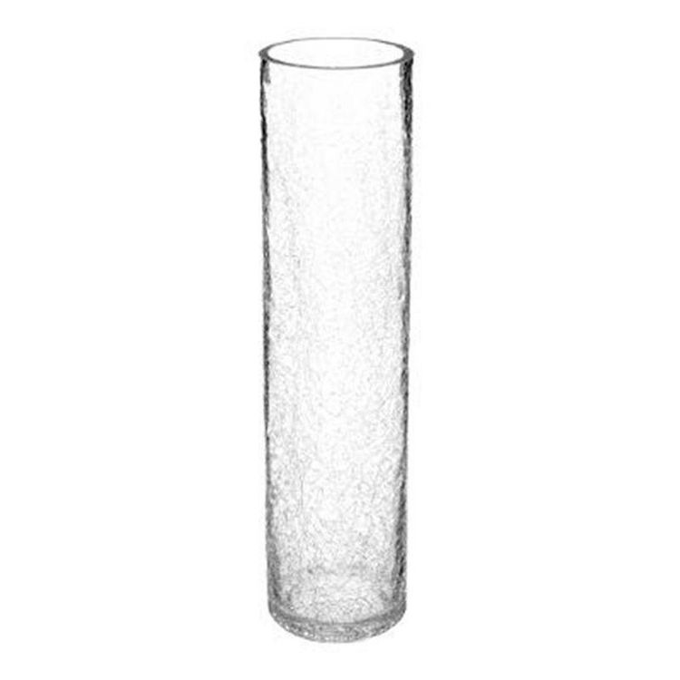Offres ???? Vase Cylindrique Design Craquelé 40cm Transparent ❤️ 3 Offres ???? Vase Cylindrique Design Craquelé 40cm Transparent ❤️