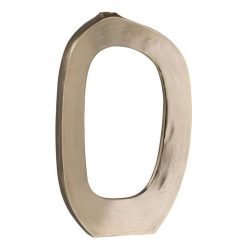 Budget ???? Paris Prix Vase En Aluminium Design Ovale Ouvert 40cm Or ????