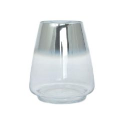 Grosses soldes ???? Paris Prix Vase Design En Verre Saigon 18cm Argent ✨