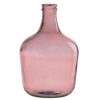 Promo ???? Paris Prix Vase Design En Verre Bouteille Déco 42cm Rose ????