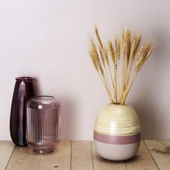Coupon ⭐ Paris Prix Vase En Bambou Déco Jarre 21cm Nude ⭐ -ATMOSPHERA Shop unnamed file 2487