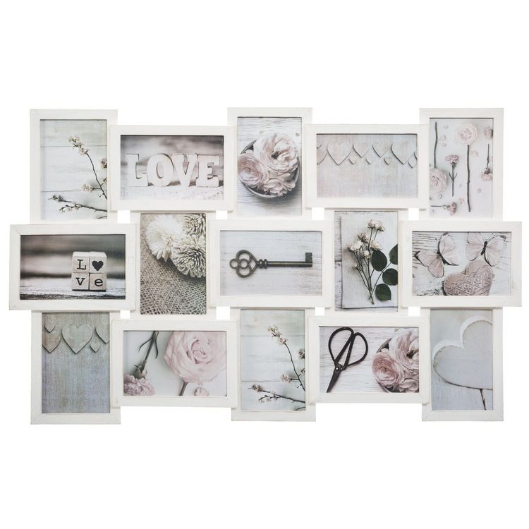 ATMOSPHERA Pêle-mêle relief Patine - 15 Photos - Blanc Le moins cher ❤️ ATMOSPHERA Pêle-mêle Relief Patine - 15 Photos - Blanc ⭐ -ATMOSPHERA Shop unnamed file 25