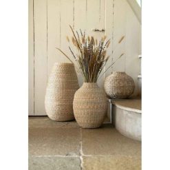 Alternative view of Grosses soldes ???? Paris Prix Vase Design En Bambou Zostère 46cm Naturel ❤️