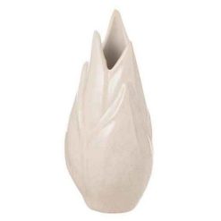 Bon marché ???? Paris Prix Vase Design En Céramique Ibiza Brillant 25cm Beige ????