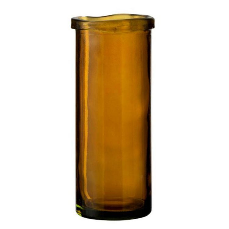 Bon marché ???? Paris Prix Vase Design En Verre Virginie 36cm Ocre ???? 3 Bon marché ???? Paris Prix Vase Design En Verre Virginie 36cm Ocre ????