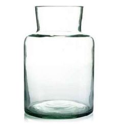 Coupon ✨ Vase En Verre Design Heby 20cm Transparent ✨