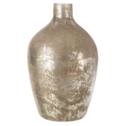 Tout neuf ✔️ Paris Prix Vase Design En Verre Storm 48cm Gris ✔️
