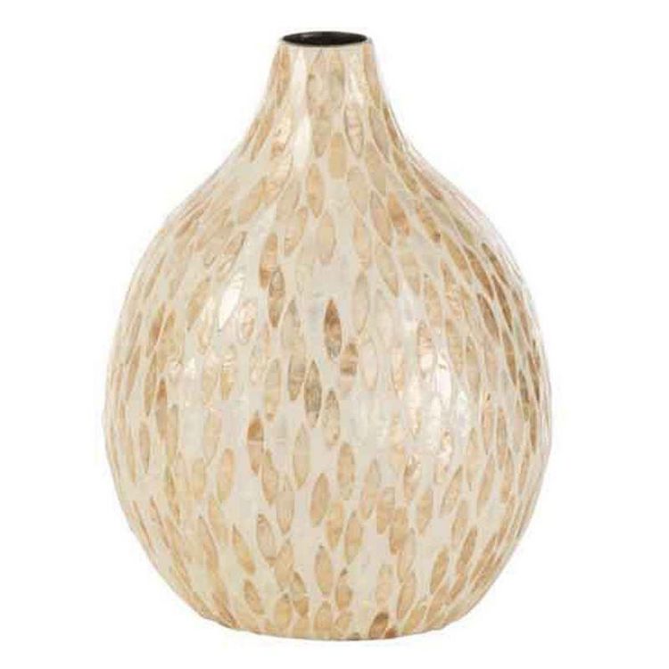 Promo ???? Paris Prix Vase Design En Bambou Mosaïque 34cm Beige ✨ 3 Promo ???? Paris Prix Vase Design En Bambou Mosaïque 34cm Beige ✨