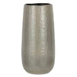 Tout neuf ???? Paris Prix Vase En Céramique Design Yuella 40cm Gris ????