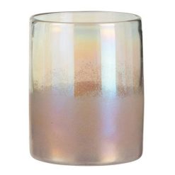 Acheter ???? Paris Prix Vase Rond Design En Verre Patite 20cm Rose ????