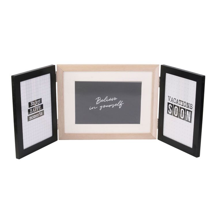 DITES-LE AVEC DES MOTS Cadre photo pĂȘle-mĂȘle indus Happy Working - Noir et beige Grosses soldes ???? DITES-LE AVEC DES MOTS Cadre Photo Indus Cool Happy Working - Noir Et Beige ???? -ATMOSPHERA Shop unnamed file 261