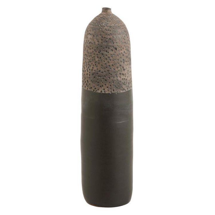 Meilleur prix ❤️ Paris Prix Vase Design Pois Céramique 69cm Marron & Noir ???? 3 Meilleur prix ❤️ Paris Prix Vase Design Pois Céramique 69cm Marron & Noir ????