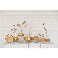 Meilleure affaire ✔️ Paris Prix Vase Design En Verre Miki 25cm Or ✔️ -ATMOSPHERA Shop unnamed file 2634