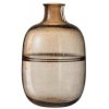 Remise ???? Paris Prix Vase Rond Design Nervures 35cm Ambre ????