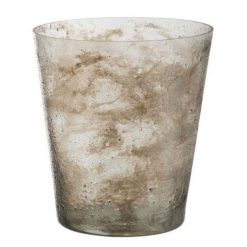 Meilleur prix ???? Paris Prix Vase Déco En Verre Rugueux 22cm Marron ????