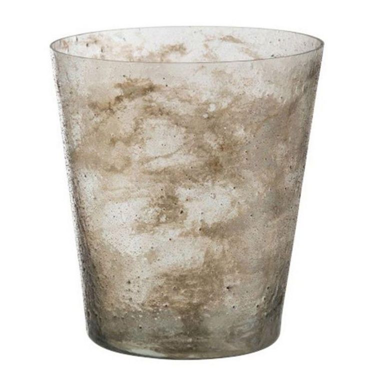 Meilleur prix ???? Paris Prix Vase Déco En Verre Rugueux 22cm Marron ???? 3 Meilleur prix ???? Paris Prix Vase Déco En Verre Rugueux 22cm Marron ????