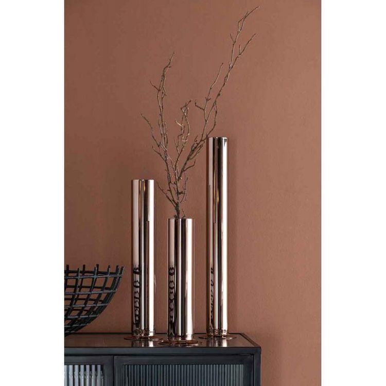 Promo ???? Paris Prix Vase Design En Verre Tube 36cm Cuivre ???? 4 Promo ???? Paris Prix Vase Design En Verre Tube 36cm Cuivre ???? â Image 2
