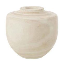 Meilleure vente ???? Paris Prix Vase En Bois Design Tobias 17cm Blanc ⌛