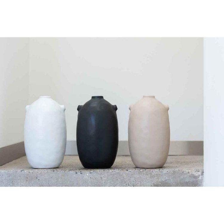 De gros ✨ Paris Prix Vase Design Céramique Renaissance 27cm Blanc ???? 4 De gros ✨ Paris Prix Vase Design Céramique Renaissance 27cm Blanc ???? – Image 2