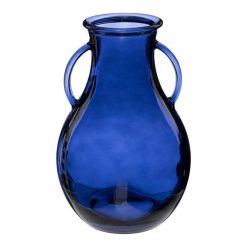 Acheter ???? Vase Design En Verre ???? Candy 32cm Bleu ????