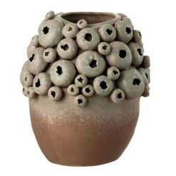 Meilleure affaire ???? Paris Prix Vase En Céramique Sakura 17cm Marron & Vert ????