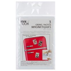 Meilleure affaire âš Lot De 3 Cadres Photo Magnet 10x15cm Transparent ????