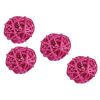 Promo ???? Paris Prix Lot De 10 Boules Décoratives Rotin 3cm Fuchsia ????