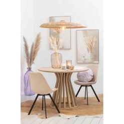 Alternative view of Nouveau ???? Paris Prix Vase Design En Verre Cleo 35cm Marron Ambre ????