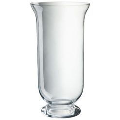 Sortie ???? Paris Prix Vase Déco En Verre Droit 50cm Transparent ????